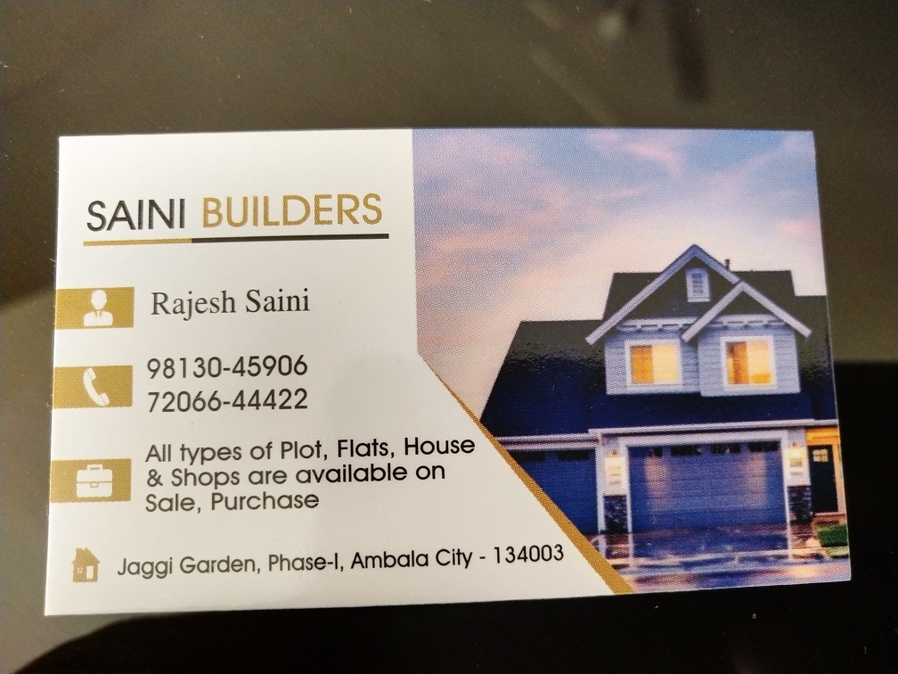 Rajesh Saini Property Dealer in Ambala, Haryana 334850