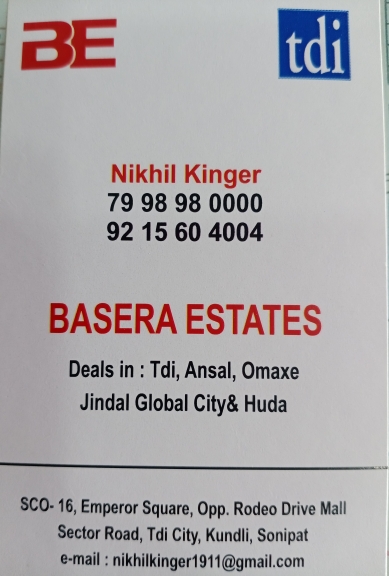 Basera Estates Sonipat, Haryana 