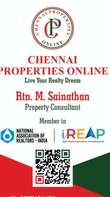 M Sainathan Property Consultant Chennai, Tamil Nadu 