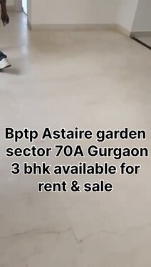 3 bhk Available for rent in BPTP Astaire Garden sector 70A Gurgaon 