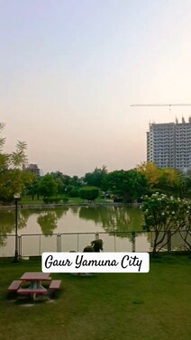 Lake view a part of society park
