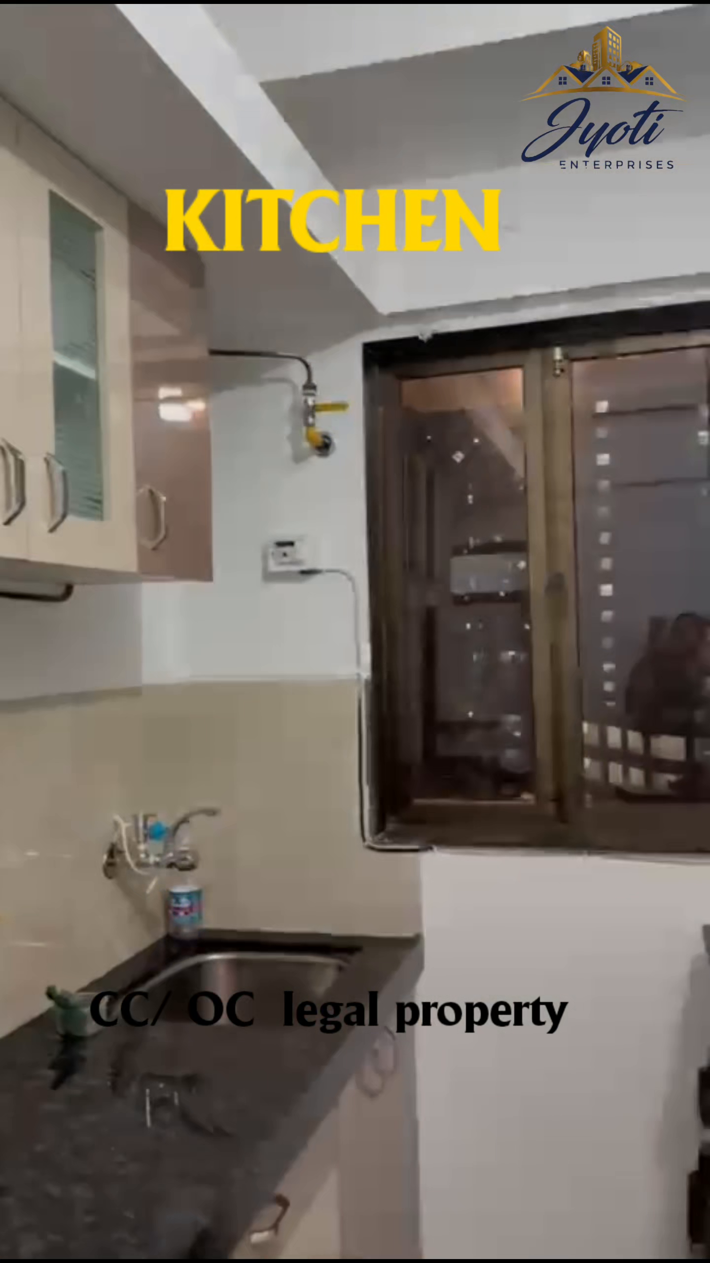 It's a 1 bhk flat for sale at kandivali Charkop. Just rupees 55 lac's.