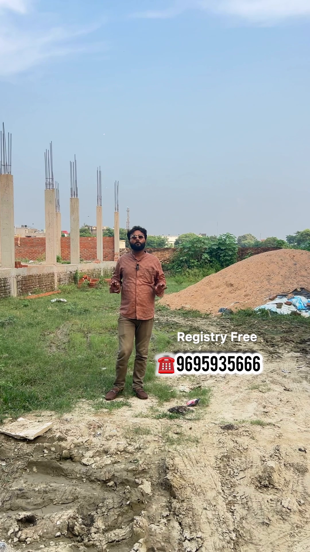 Plot on main ayodhya road ,500 meter from main highway
