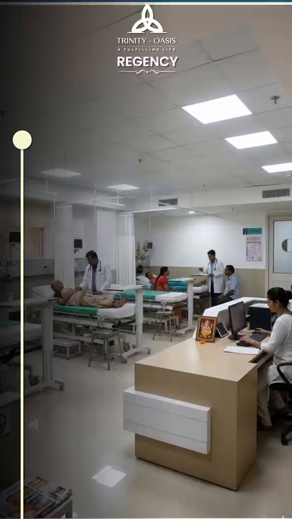 Trinity Oasis Regency 
G + 6 COMMERCIAL 
STARTING FROM 1.41CR 