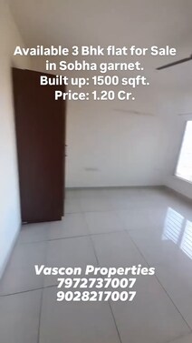 For More detail contact Vascon Properties Management Company
