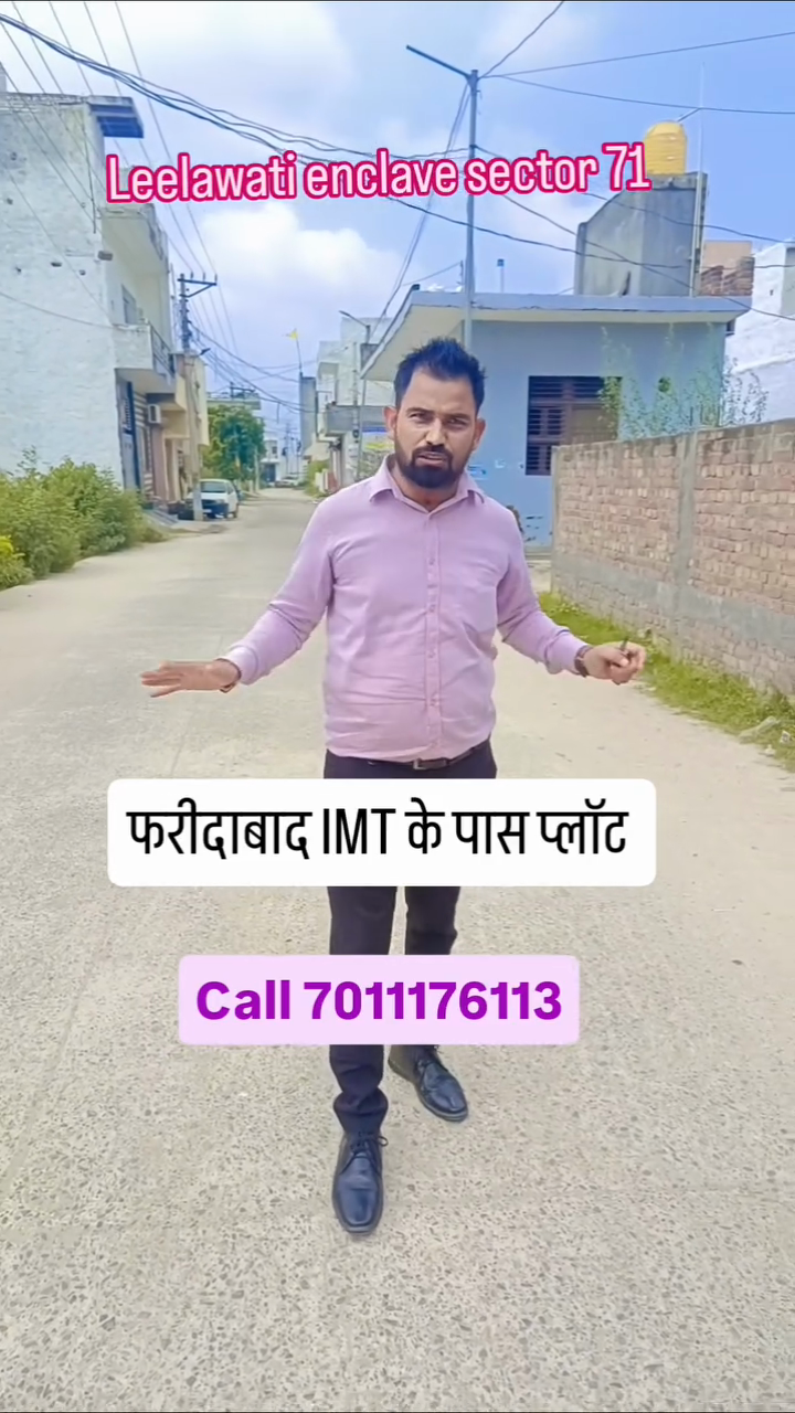 Residencial plots sale in Leelawati enclave faridabad