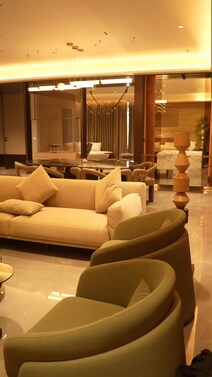 Times 40 is the project you mean. It is a luxury residential project behind Rajpath Club on Rajpath