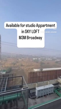 1 bhk available for rent & sale in M3M sky loft sector 71 Gurgaon
