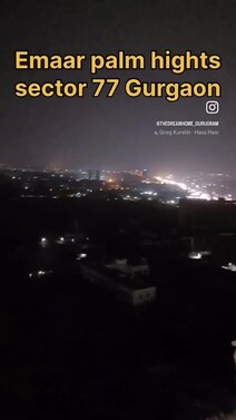 Available for rent 3 bhk in Emaar palm Heights sector 77 Gurgaon 