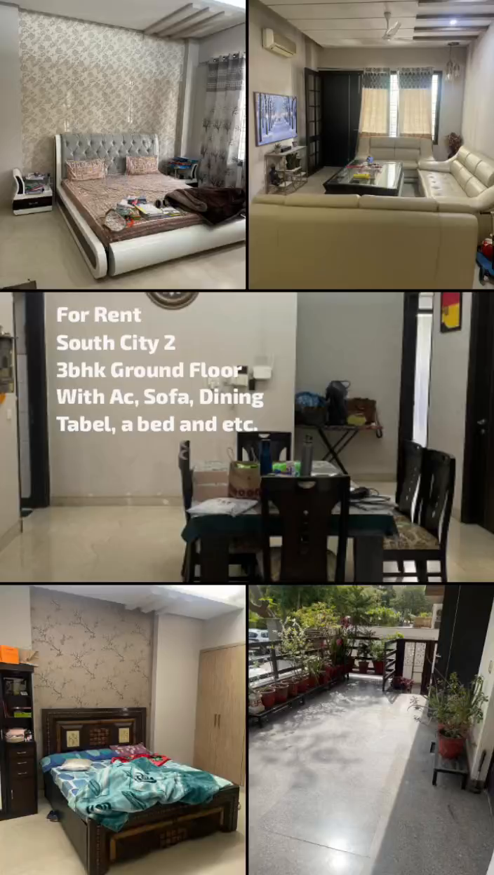 3bhk in South City 2