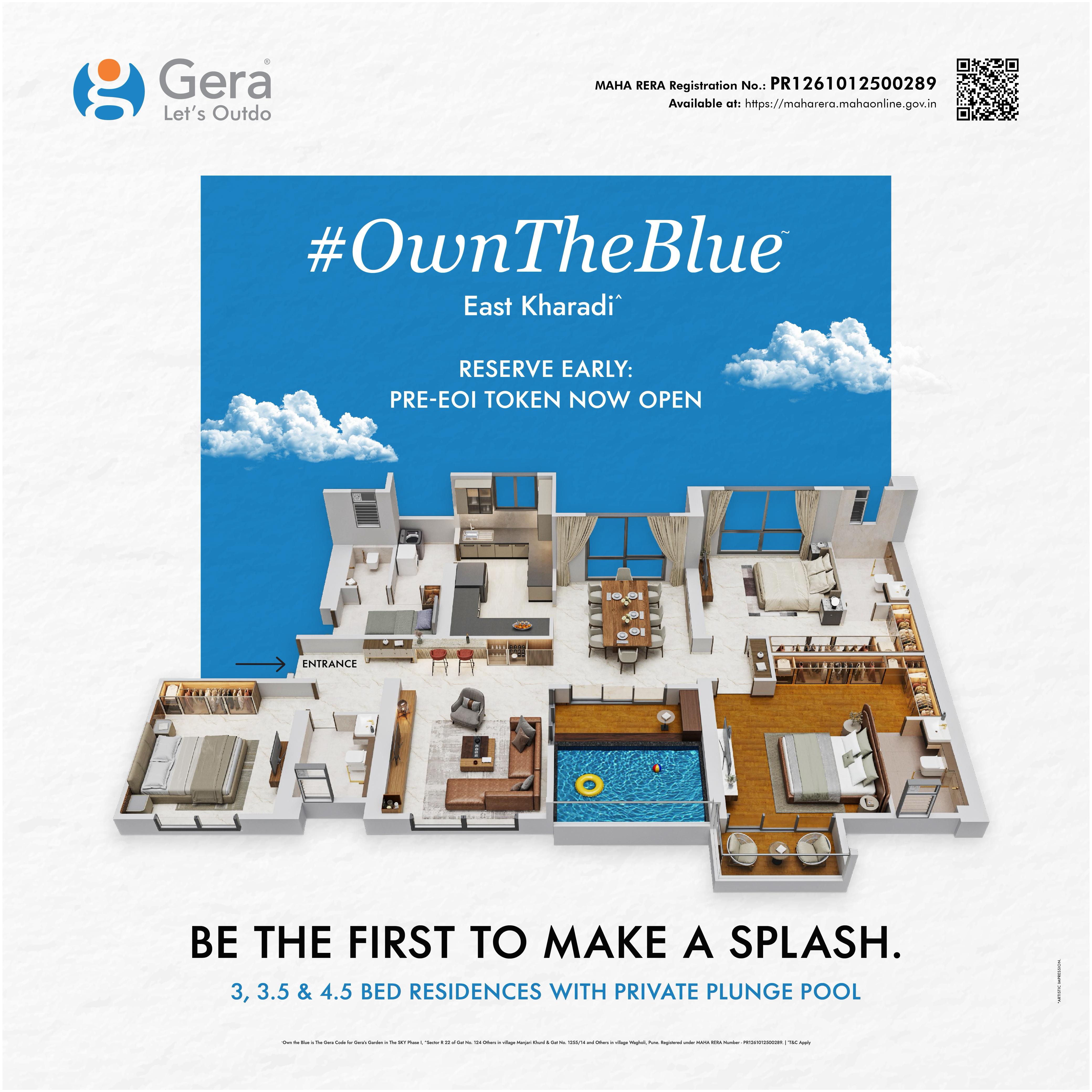 3, 3.5 & 4.5 BHK expansive pool residences.
A new benchmark in Indian luxury real estate! 