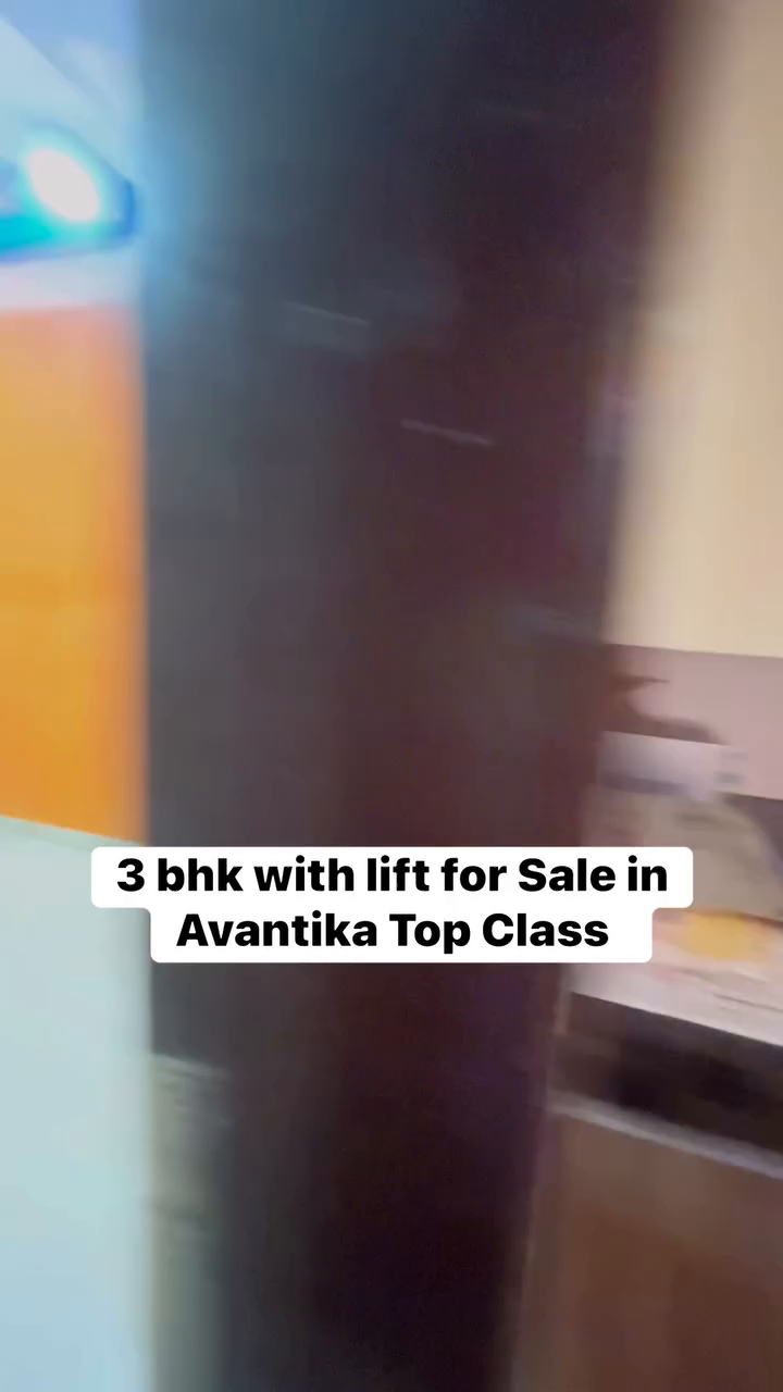 3 bhk with lift flat for Sale in Avantika 