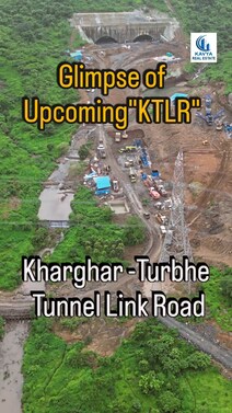 This is Kharghar Turbhe Link Road  Called (KTLR) Upcoming Tunnel from Kharghar to Turbhe and MBP 