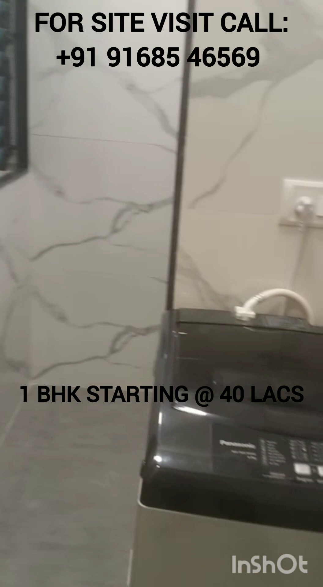 Raunak city, Near Don Bosco School, Kalyan west. 1 bhk sample flat video.