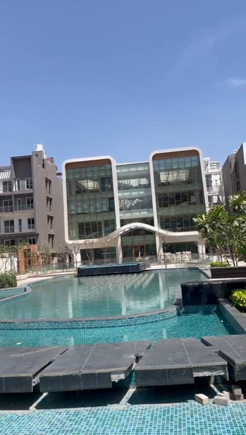 Smart world orchid-61. It's 3bhk with Basement plus terrace Semi furnished unit. 