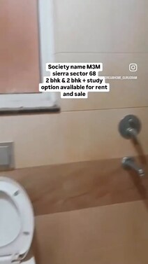 Available For rent & Sale 2 bhk & 2 bhk + study & 3 bhk in m3m sierra sector 68 Gurgaob