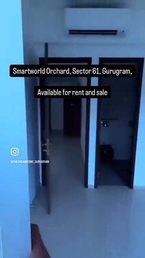 2.5 bhk & 3 bhk available for rent & sale in Smart world Orchard sector 61 Gurgaon