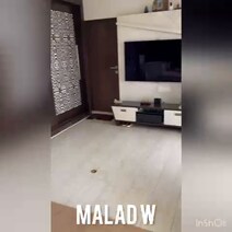 Available 2 + 2 BHK Fully furnished flat with white goods and in built jacuzzi Marve road malad west