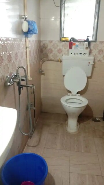 Bathroom in 1 BHK Apartment at Ghatkopar East – for Rent