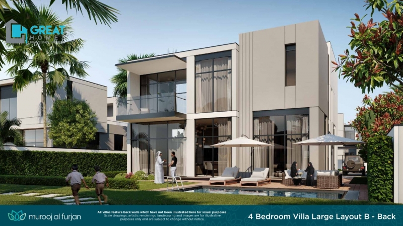 4 BR  Villa For Sale in Murooj Al Furjan