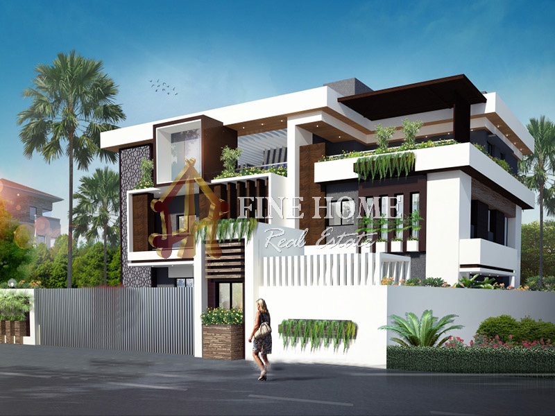6+ BR  Villa For Sale in Al Khalidiyah, Abu Dhabi - 4942791