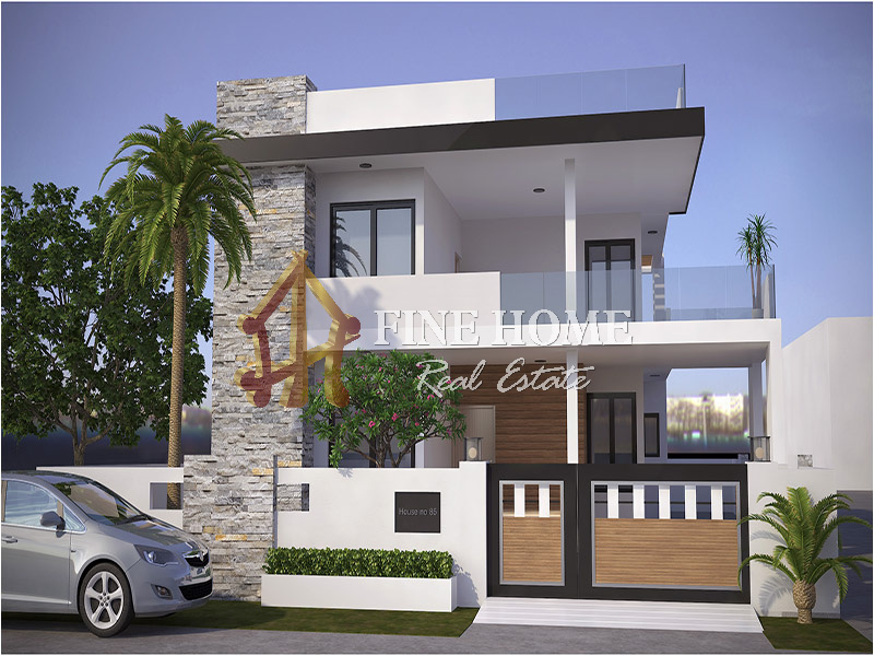 6+ BR  Villa For Sale in Khalifa City A, Abu Dhabi - 4942823