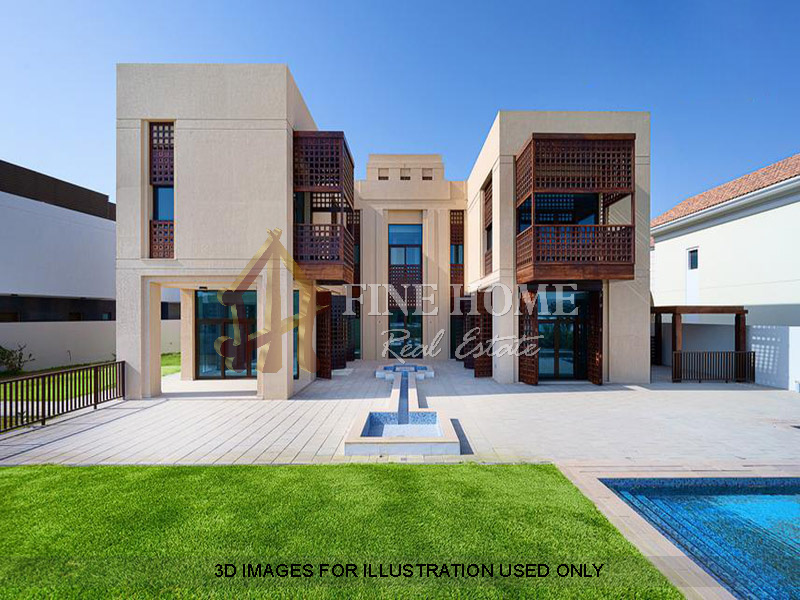 6+ BR  Villa For Sale in Al Bateen Villas, Al Bateen, Abu Dhabi - 5504042