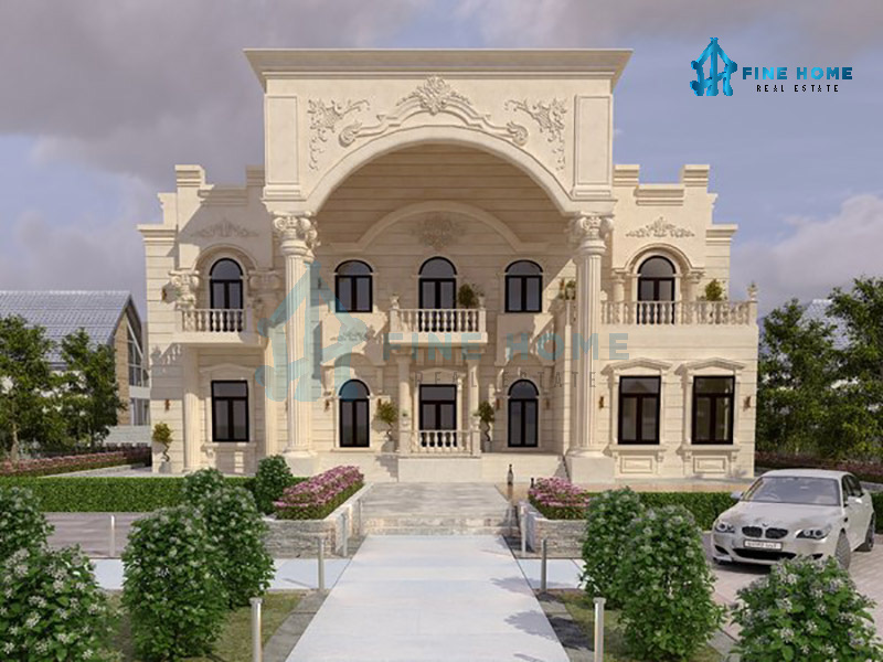 6+ BR  Villa For Sale in Shakhbout City (Khalifa City B), Abu Dhabi - 6839311