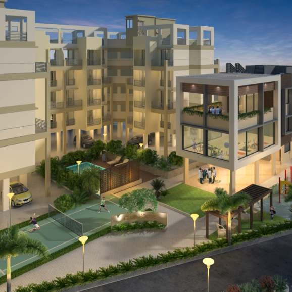 2 BHK Apartment For Resale in Krushna Kunj Taloja Taloja Navi Mumbai 1665371