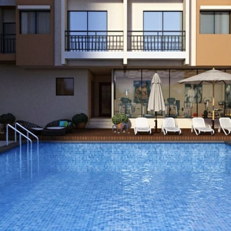 Swimming Pool, unimont-aurum 1 Bedroom 650 Sq.Ft. Apartment In Karjat Navi Mumbai 1980427