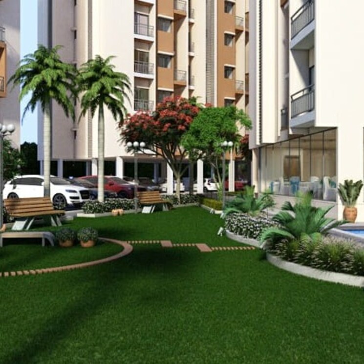Garden, unimont-aurum 1 Bedroom 650 Sq.Ft. Apartment In Karjat Navi Mumbai 1980427