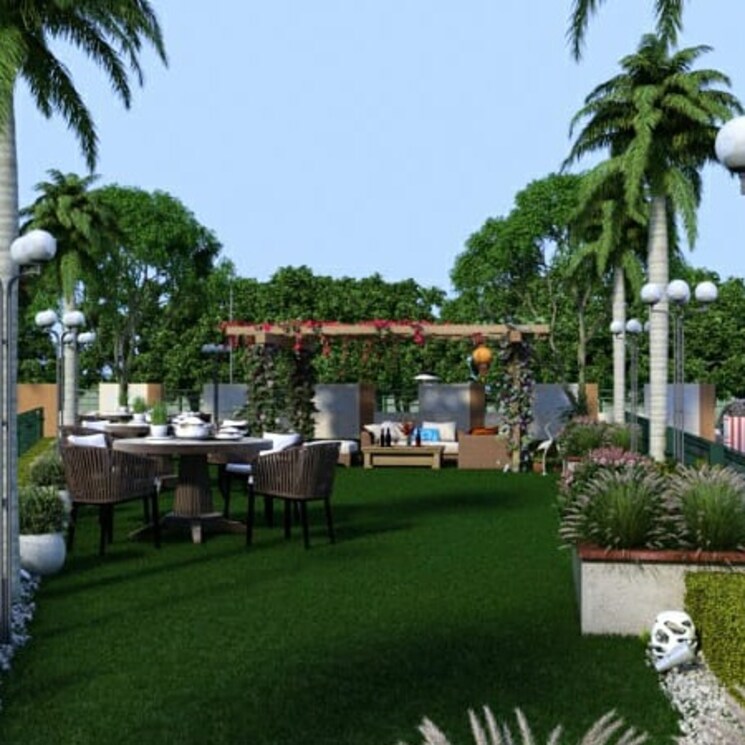 Garden, unimont-aurum 1 Bedroom 650 Sq.Ft. Apartment In Karjat Navi Mumbai 1980427