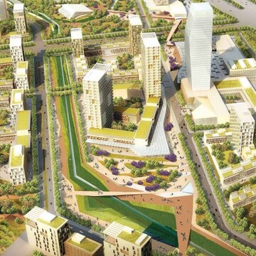 3 BHK Apartment – Exterior View View at Ireo The Grand Arch, Sector 58 - for Rent