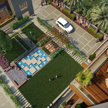 4 BHK Apartment – Exterior View View at Vesu - for Sale