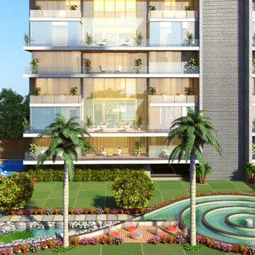 4 BHK Apartment – Exterior View View at Vesu - for Sale