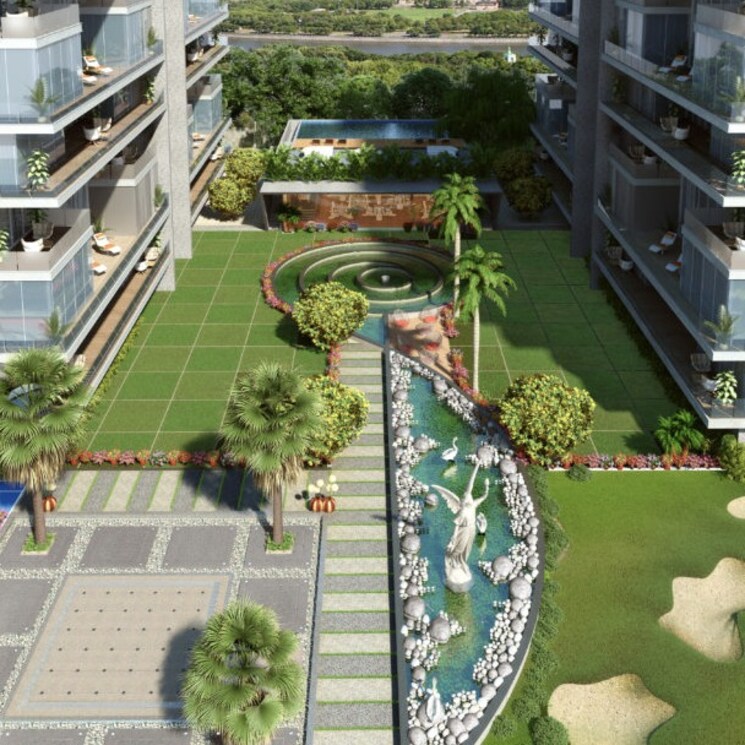 Exterior View, vesu 4 Bedroom 6000 Sq.Ft. Apartment In Vesu Surat 2367581