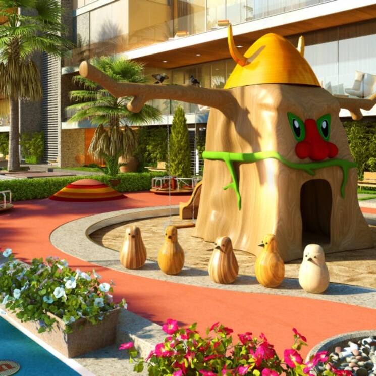 Exterior View, vesu 4 Bedroom 6000 Sq.Ft. Apartment In Vesu Surat 2367581