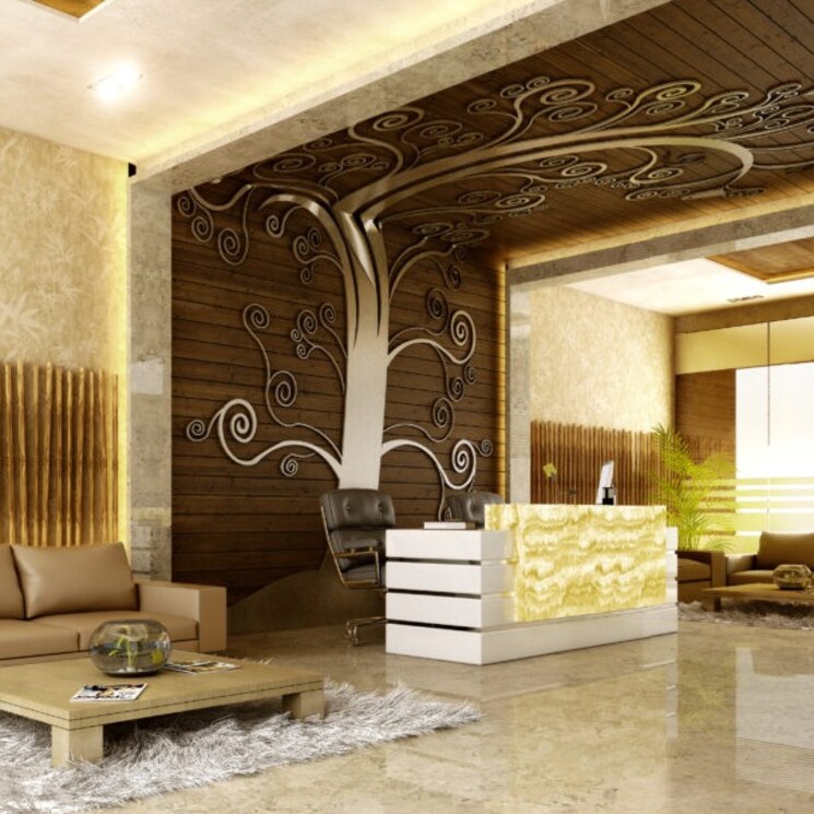 Living Room, vesu 4 Bedroom 6000 Sq.Ft. Apartment In Vesu Surat 2367581