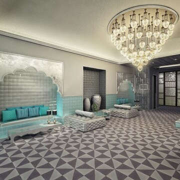 Living Room in 6 BHK Apartment at Vesu – for Sale
