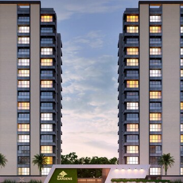4 BHK Apartment – Exterior View View at Vesu - for Sale