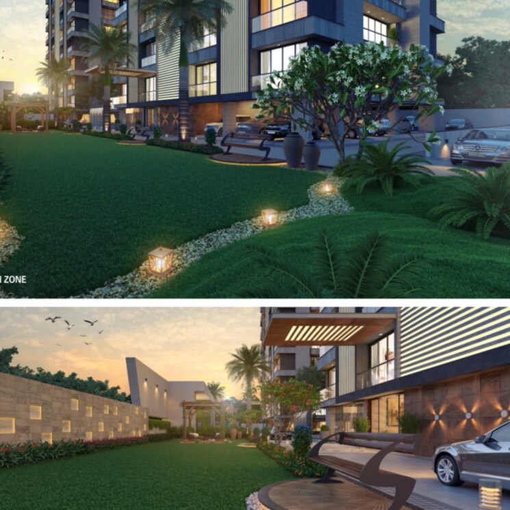 Exterior View, vesu 4 Bedroom 3782 Sq.Ft. Apartment In Vesu Surat 2367795