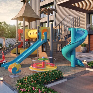 Swimming Pool in 4 BHK Apartment at Vesu – for Sale