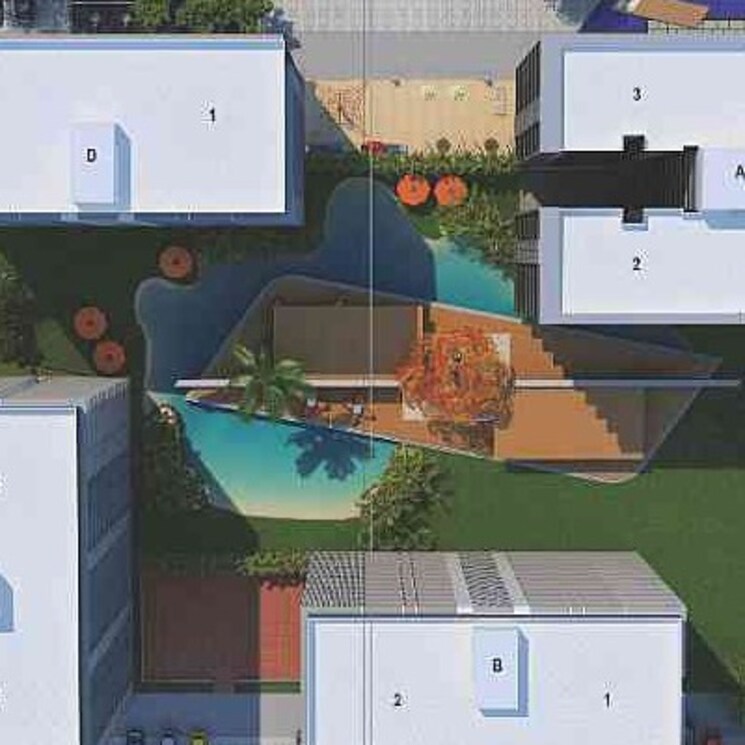 Kitchen, vesu 4 Bedroom 2880 Sq.Ft. Apartment In Vesu Surat 2367865