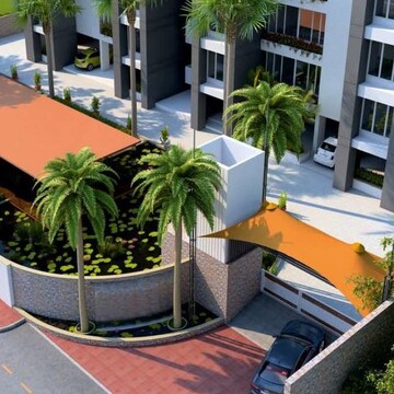 3 BHK Apartment – Exterior View View at Vesu - for Sale