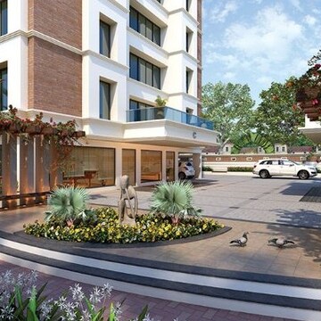 4 BHK Apartment – Exterior View View at Vesu - for Sale