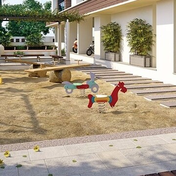 5 BHK Apartment – Exterior View View at Vesu - for Sale