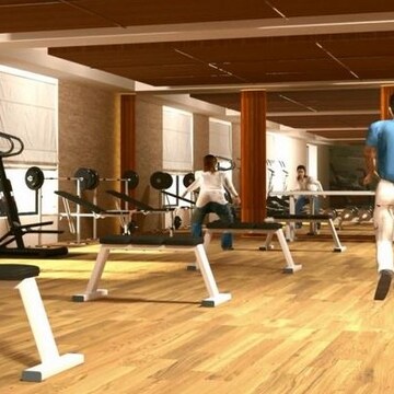 Gym in 4 BHK Apartment at Vesu – for Sale