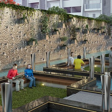 5 BHK Apartment – Exterior View View at Vesu - for Sale