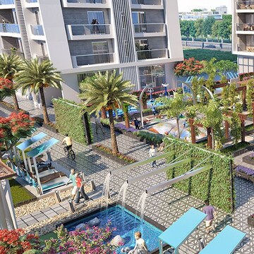 5 BHK Apartment – Exterior View View at Vesu - for Sale