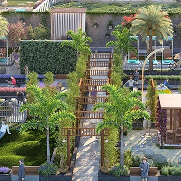 5 BHK Apartment – Exterior View View at Vesu - for Sale